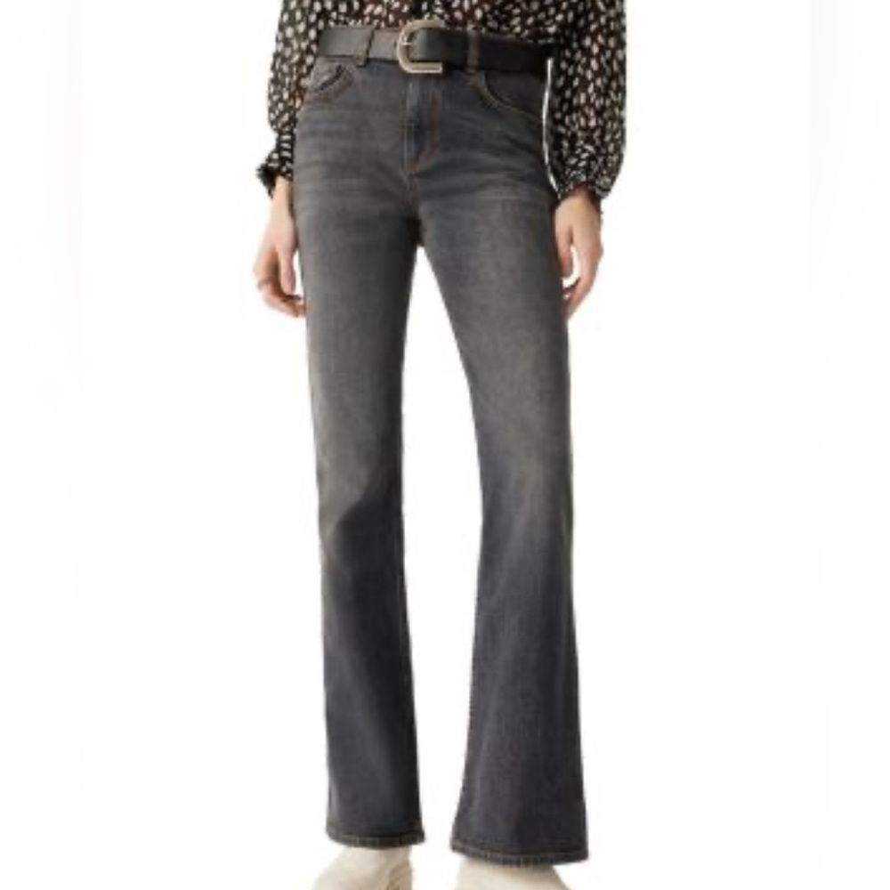 ba&sh Coco Pants Straight Jeans | Blackstone | NWT | Size 10